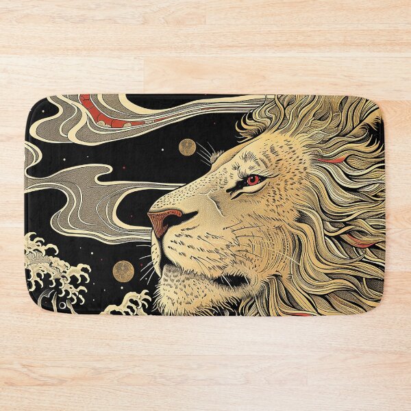Item preview, Lion Illustration Art designed and sold by nomiraclehere.