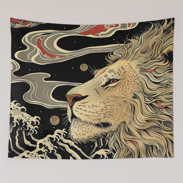 Item preview, Lion Illustration Art designed and sold by nomiraclehere.