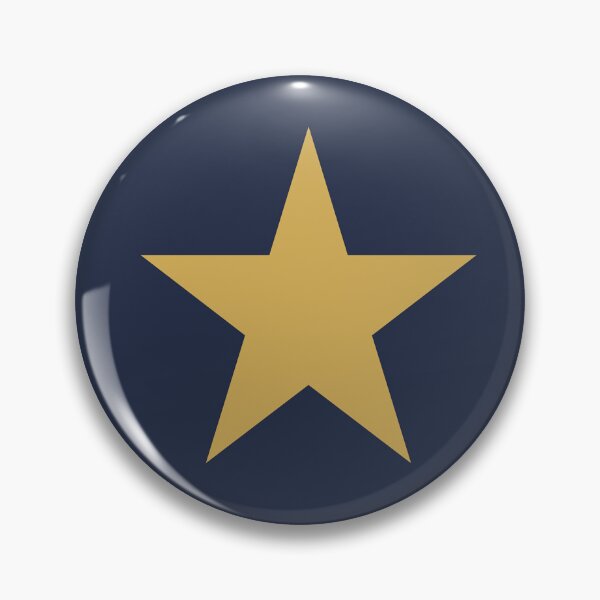 Item preview, Single GOLD STAR on a NAVY BLUE Background designed and sold by RachelMacht.