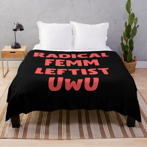 Item preview, Radical Femm Leftist UwU designed and sold by BritySpear.