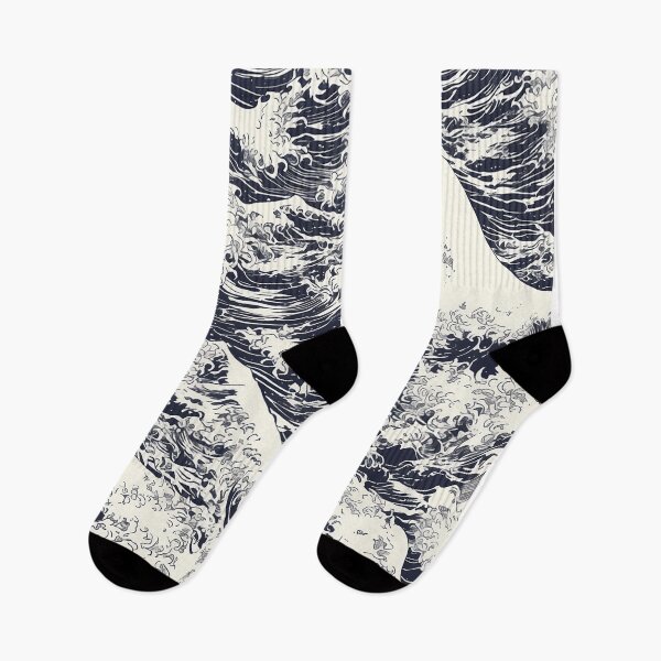 Item preview, Black and White Abstract Waves Wallpaper designed and sold by Christian Weiss.