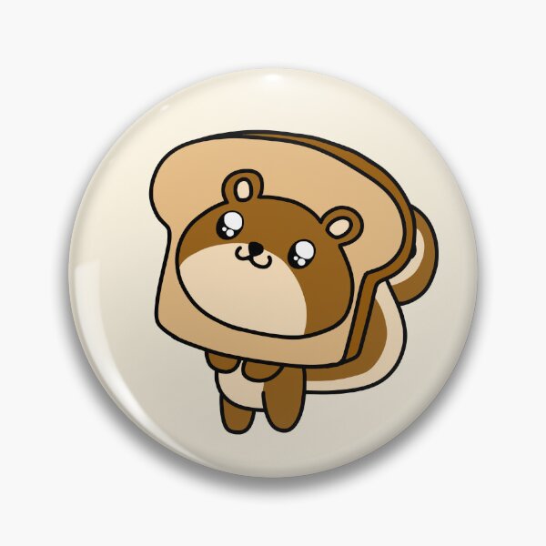 Item preview, little squirrel with a bread designed and sold by EveryCuteThings.