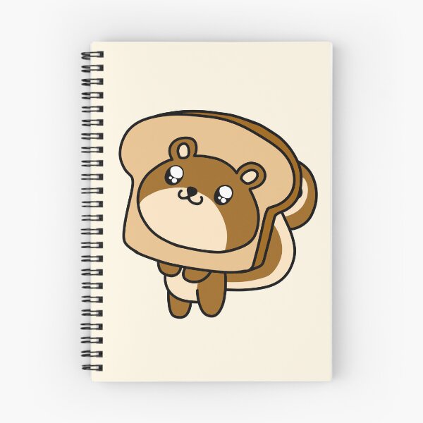Item preview, little squirrel with a bread designed and sold by EveryCuteThings.