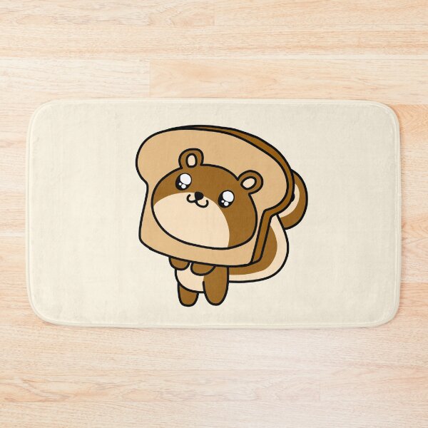 Item preview, little squirrel with a bread designed and sold by EveryCuteThings.