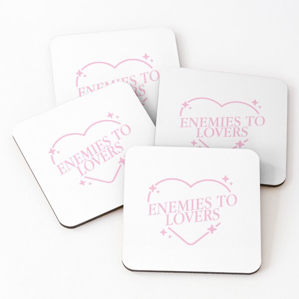 Item preview, Enemies To Lovers Sparkly Heart Pink Version designed and sold by AlliMarieArt.