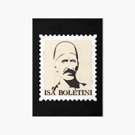 Vista previa del artículo con la obra «Kosovo, Isa Boletini», diseñado y vendido por BesasDesigns.