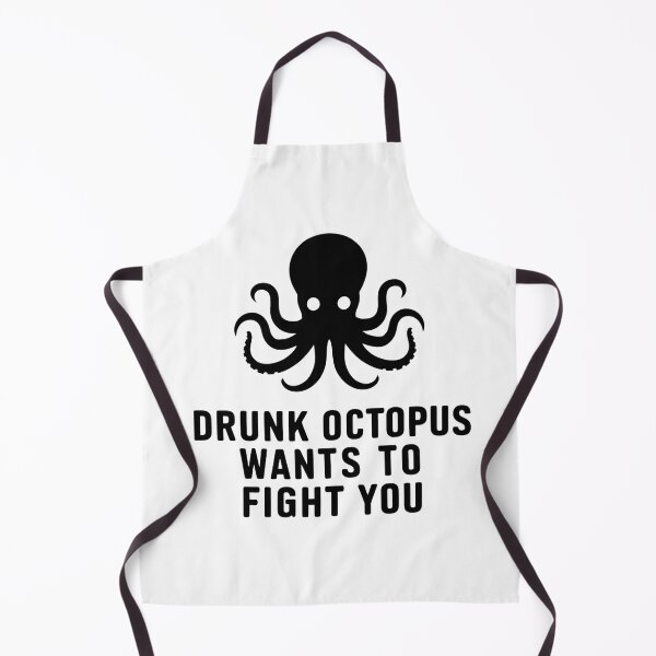 Item preview, Drunk Octopus Wants To Fight You designed and sold by Haji  Kamora.