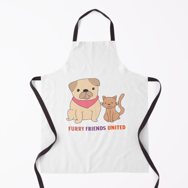Item preview, Furry Friends United. Dog and Cat Design designed and sold by ERROR-STORE.