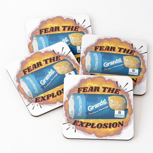 Item preview, Fear the Explosion Biscuits Can  designed and sold by OneTiredArtist.