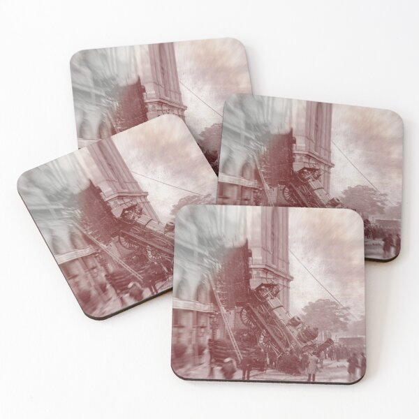 Item preview, Vintage Train Wreck Paris designed and sold by stevepaint.