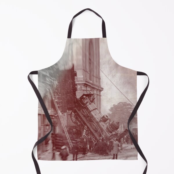 Item preview, Vintage Train Wreck Paris designed and sold by stevepaint.