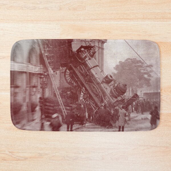 Item preview, Vintage Train Wreck Paris designed and sold by stevepaint.