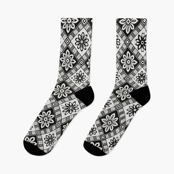 Item preview, bwn flower patten designed and sold by jkrphoto.