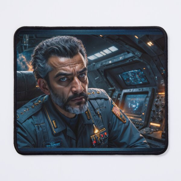 Item preview, Dr. Khalid Zaman Of The Krelimous Fascinating AI Concept Art by Xzendor7 designed and sold by Xzendor7 Digital Art Creations.