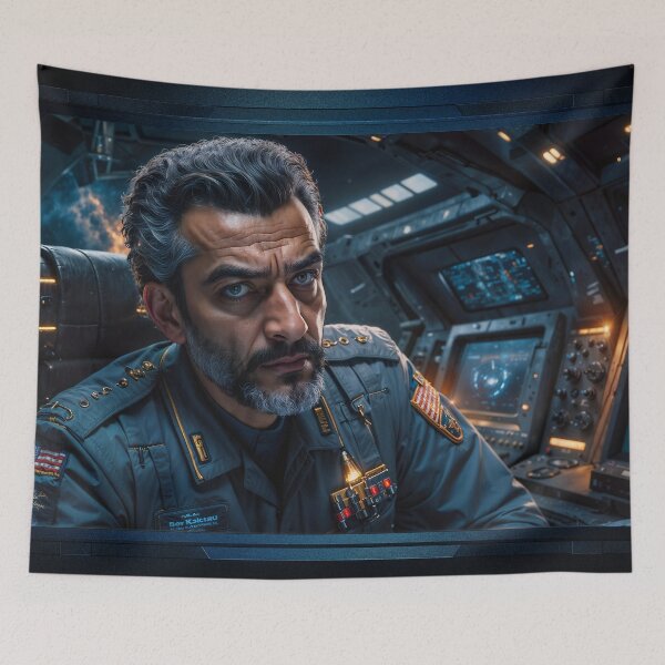 Item preview, Dr. Khalid Zaman Of The Krelimous Fascinating AI Concept Art by Xzendor7 designed and sold by Xzendor7 Digital Art Creations.