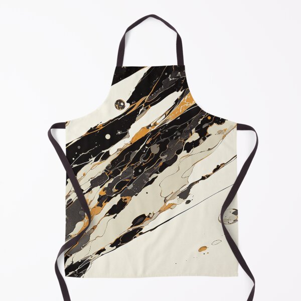 Artikelvorschau, Schwarze und goldene Kratzer auf Off-White entworfen und verkauft von Christian Weiss.