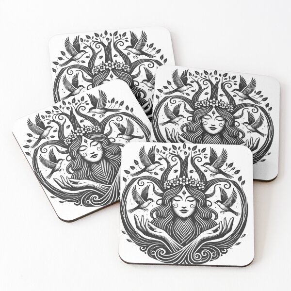 Item preview, Mother Nature Pachamama Design designed and sold by Trendshirt24.