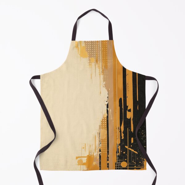 Artikelvorschau, Schwarzes und goldenes Kratzdesign auf Off-White entworfen und verkauft von Christian Weiss.