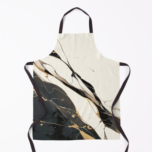 Artikelvorschau, Schwarze und goldene Kratzkunst auf Off-White entworfen und verkauft von Christian Weiss.