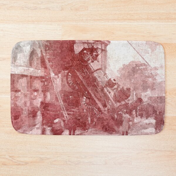 Item preview, Vintage Train Wreck Paris designed and sold by stevepaint.