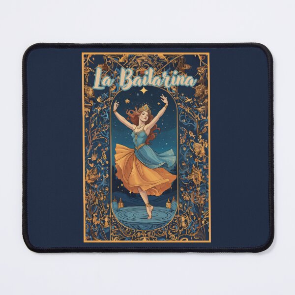 Item preview, La Bailarina The Dancer Tarot Card Shirt spanish quotes designed and sold by La Loca.