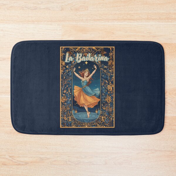 Item preview, La Bailarina The Dancer Tarot Card Shirt spanish quotes designed and sold by La Loca.
