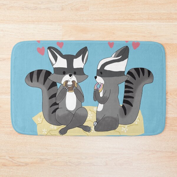 Item preview, Racoons & Donuts designed and sold by ZingyRing.