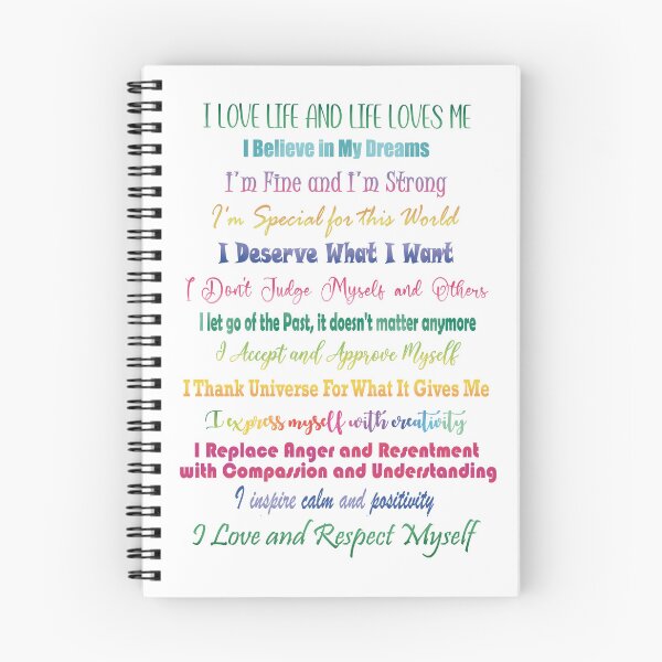 Item preview, Positive Affirmations in your Everyday Life designed and sold by AriLady.