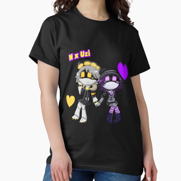 Vista previa del artículo con la obra «N x Uzi », diseñado y vendido por Violetmoon1234.
