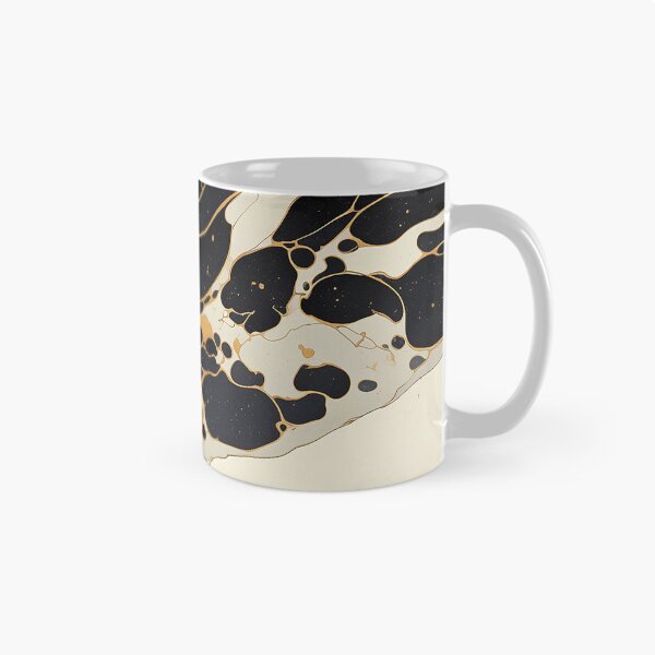 Item preview, Patrón de rayado negro y dorado sobre blanco roto designed and sold by Christian Weiss.