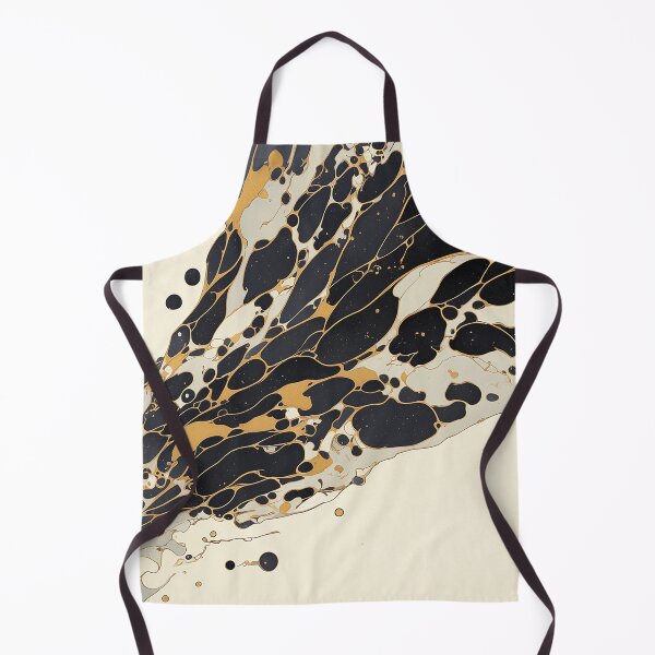 Item preview, Black and Gold Scratch Pattern on Off-White designed and sold by Christian Weiss.