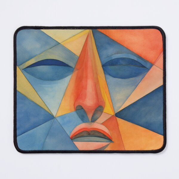 Item preview, Geometric portrait designed and sold by DeMuurdecoratie.
