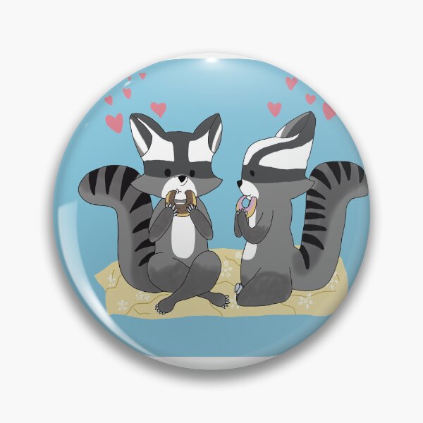 Item preview, Racoons & Donuts designed and sold by ZingyRing.