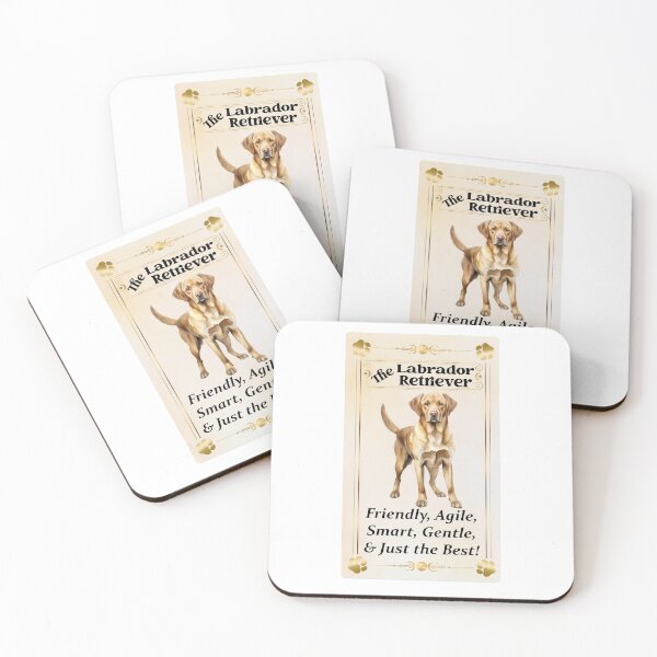 Item preview, Yellow Labrador Retriever Tarot Card beige background designed and sold by hotfromaz.