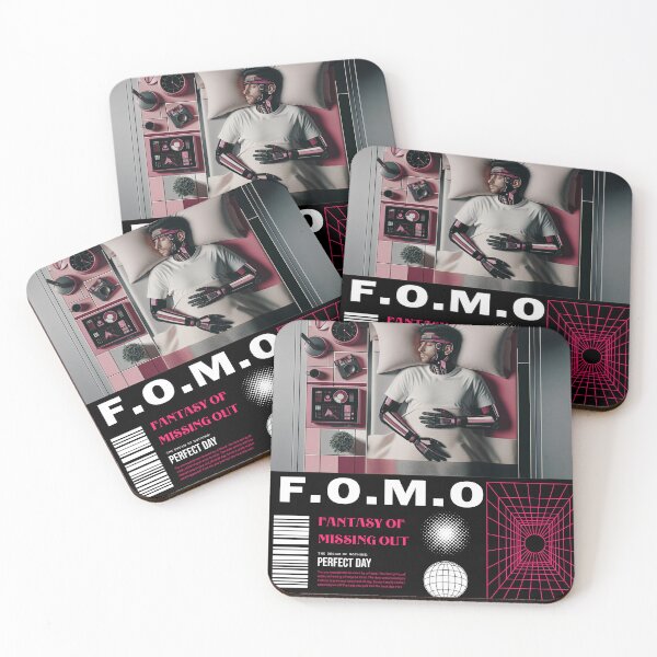 Item preview, F.O.M.O: Fantasy of Missing Out in Y2K Style Art designed and sold by MondegreenLLC.