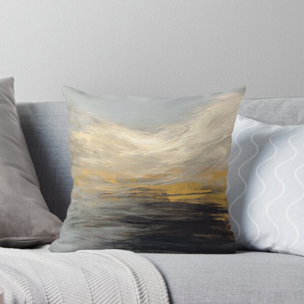 Item preview, Abstract dynamics in gold and black designed and sold by DeMuurdecoratie.