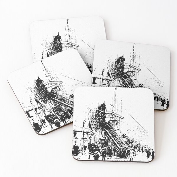 Item preview, Vintage Train Wreck Paris P&I designed and sold by stevepaint.
