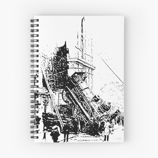 Item preview, Vintage Train Wreck Paris P&I designed and sold by stevepaint.