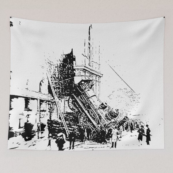 Item preview, Vintage Train Wreck Paris P&I designed and sold by stevepaint.