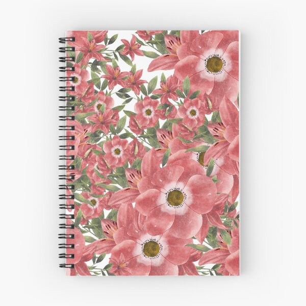 Item preview, Flowers deep, flowers, pink designed and sold by Cristinavallejo.