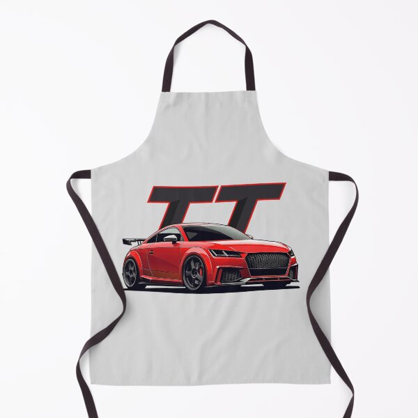 Item preview, TT RS Red sports car illustration designed and sold by blackdogshop.
