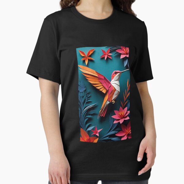 Hummingbird Origami Essential T-Shirt