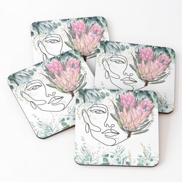Item preview, face protea flower designed and sold by Yeyishop.