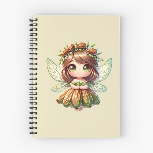 Item preview, Oriental Date Fairy Illustration Magic Elf Design Palm Orient Mnaga Anime Chibi designed and sold by Annika Shurafa.