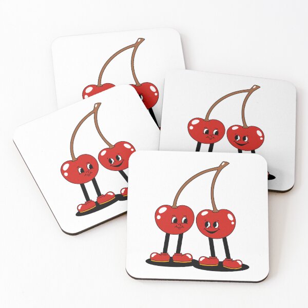 Item preview, retro cherries  designed and sold by Eureka Studios.