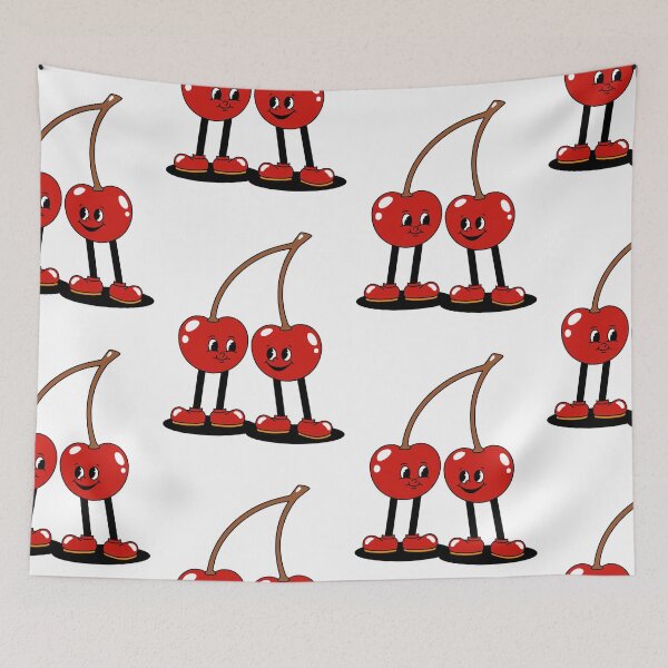 Item preview, retro cherries  designed and sold by Eureka Studios.