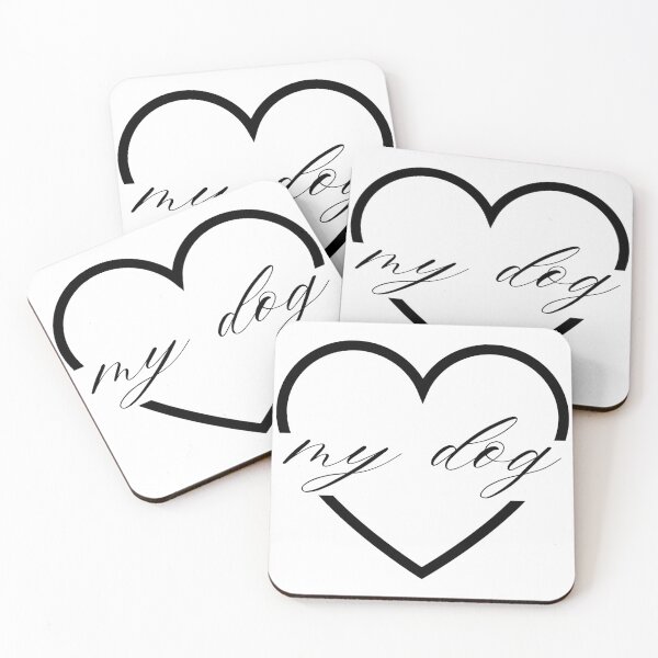 Item preview, I Love My Dog designed and sold by dillardpickle.
