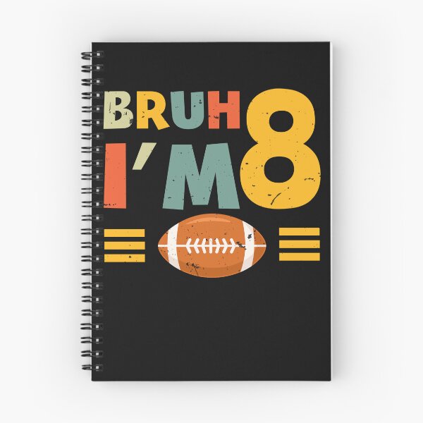 Item preview, Bruh I'm 8 Funny Football 8th Birthday Boy Bruh It's My 8th Birthday designed and sold by clothesy7.