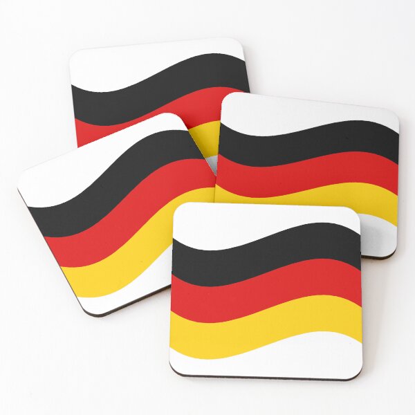 Item preview, Germany Wavy Flag designed and sold by designsoftinaa.