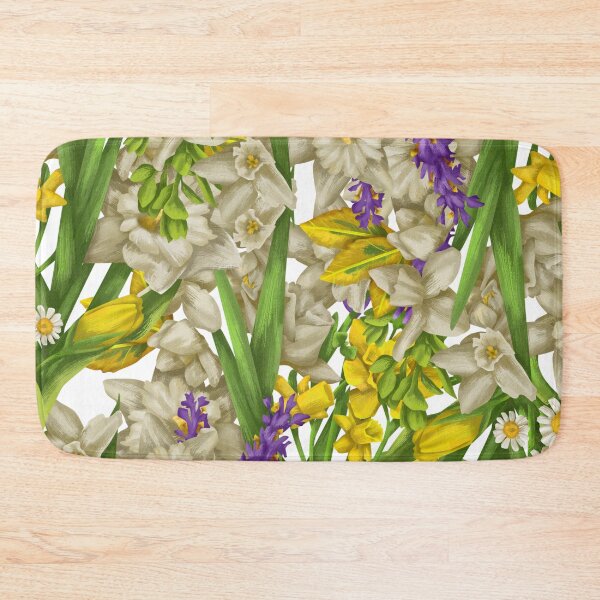 Item preview, flower bouquet, canva, flowers, tails, pattern designed and sold by Cristinavallejo.